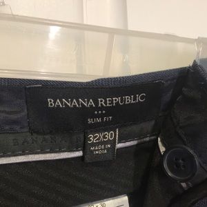 Banana Republic Factory Navy Dress Pants - 32x30